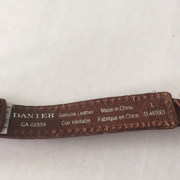 Danier Leather/Chain Belt - Picture 2 of 5